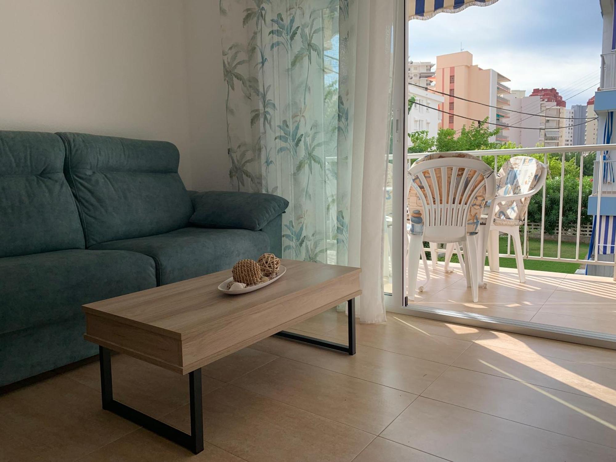 Bonito Y Coqueto Apartamento A 150Metros De La Playa 2 Linea Playa de Gandia Buitenkant foto