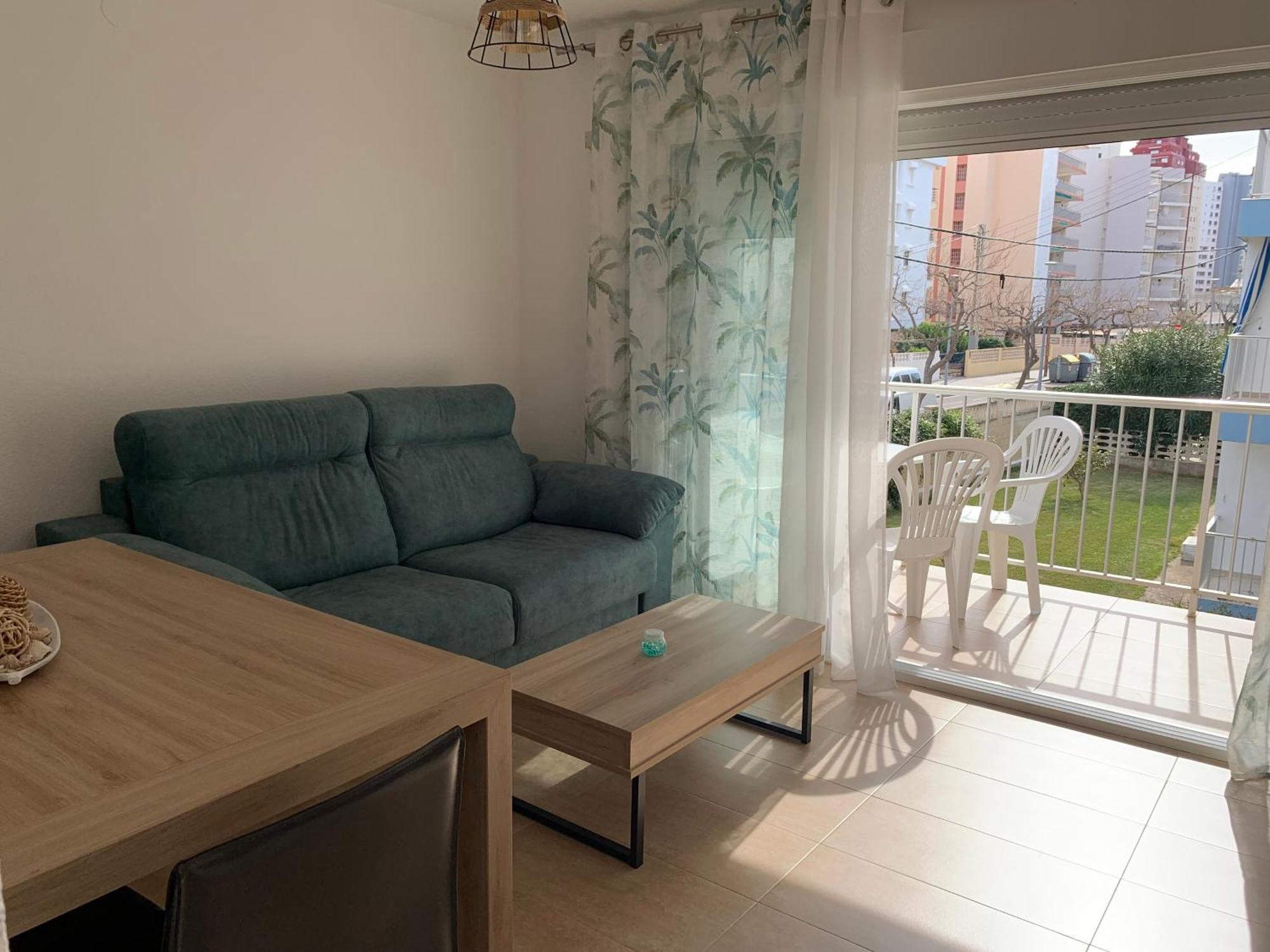 Bonito Y Coqueto Apartamento A 150Metros De La Playa 2 Linea Playa de Gandia Buitenkant foto