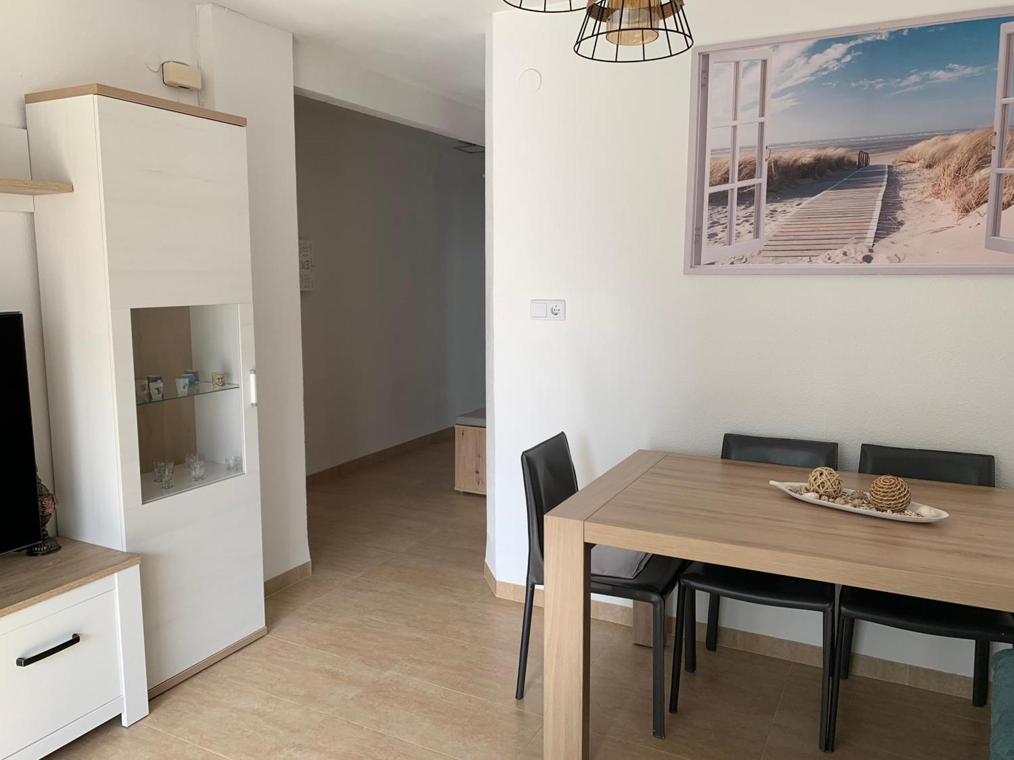 Bonito Y Coqueto Apartamento A 150Metros De La Playa 2 Linea Playa de Gandia Buitenkant foto